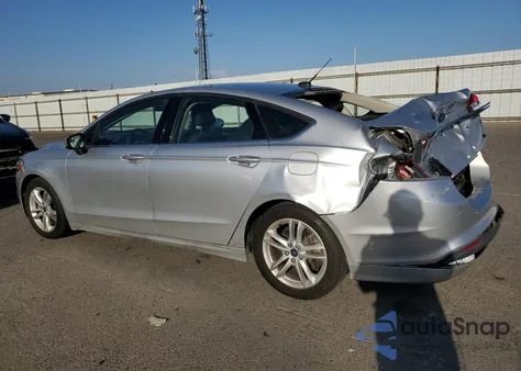 2018 Ford Fusion Se из США, поврежденный, VIN 3FA6P0HD2JR241336